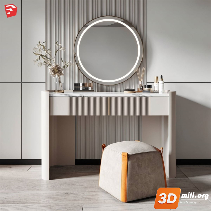 Dressing Table Skp Files 